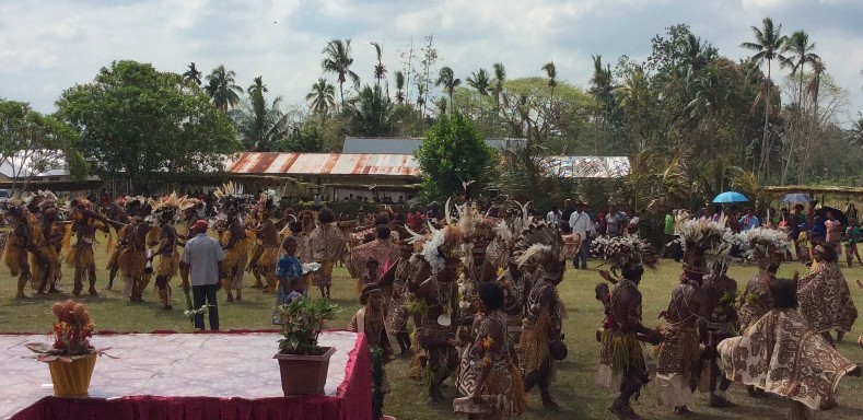 A welcome dance...