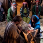 Mary, Joseph and Jesus-image courtesy of BBC Nativity