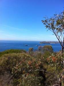 Australia blue skies